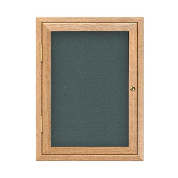 Sliding Glass Door Radius Letterboard, 72"x48", Bronze/Licorice Vinyl